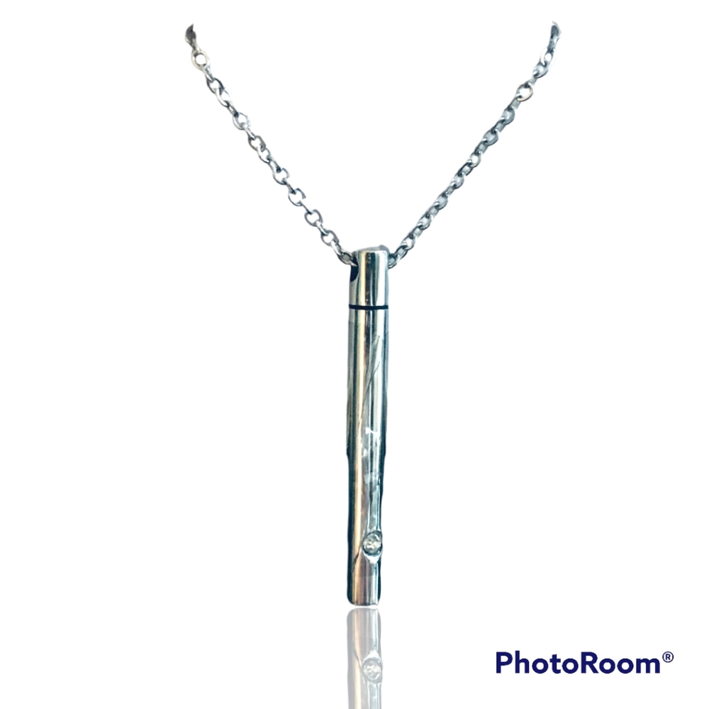 Stainless steel cremains Necklace and Funnel Kit